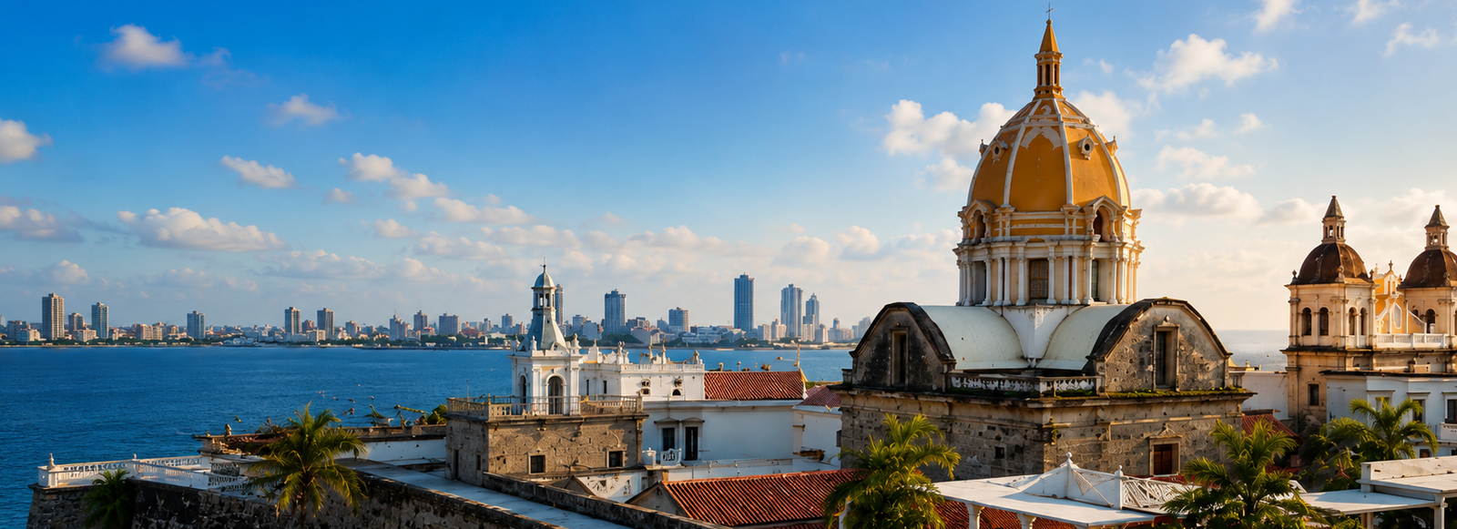 Vista de Cartagena de Indias